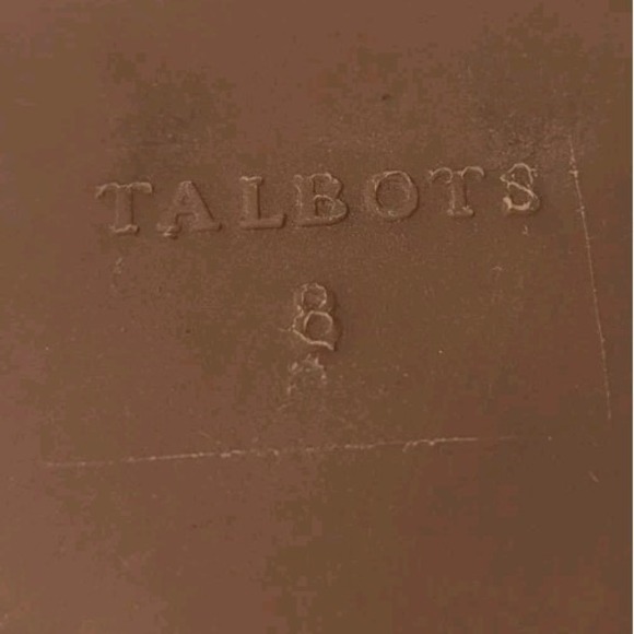 Talbots Women's Leather Hannah Slides Turquoise Blue Slip-On Flat Sandal 8 - Picture 9 of 9